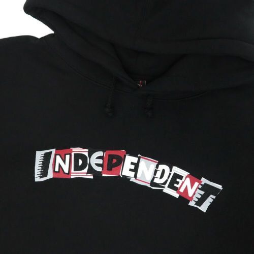  INDEPENDENT HOOD インディペンデント パーカー LANCE MOUNTAIN RANSOME BLACK スケートボード スケボー 2