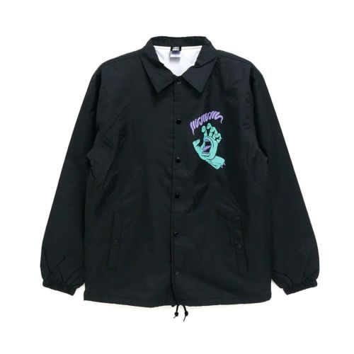 MAGICAL MOSH MISFITS JACKET マジカルモッシュミスフィッツ ジャケット SANTA CRUZ x MXMXM SCREAMING HEAD COACH BLACK スケートボード スケボー 1