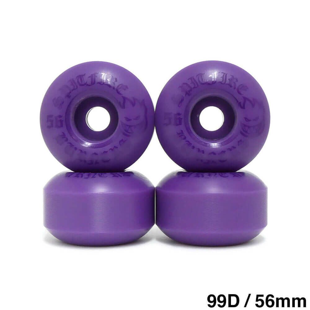 SPITFIRE WHEEL スピットファイヤー ウィール BURNERS 紫 56mm スケートボード スケボー