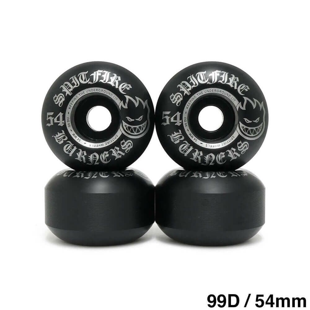 SPITFIRE WHEEL スピットファイヤー ウィール BURNERS 黒 54mm スケートボード スケボー