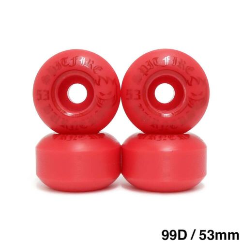 SPITFIRE WHEEL スピットファイヤー ウィール BURNERS 赤 53mm スケートボード スケボー