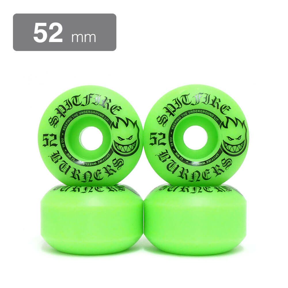 SPITFIRE WHEEL スピットファイヤー ウィール BURNERS 緑 52mm スケートボード スケボー