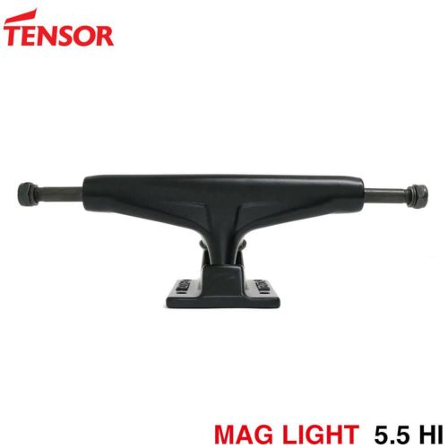 【セール】TENSOR TRUCK テンサー トラック MAG LIGHT 5.5 HI 黒 スケートボード スケボー