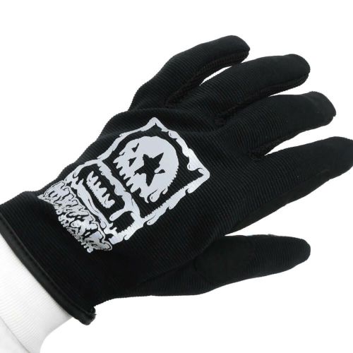 MAGICAL MOSH MISFITS GLOVE マジカルモッシュミスフィッツ グローブ 手袋 SANTACRUZ x MxMxM どろどろSCREAMING HAND GLOVE BLACK/BLUE（REAL） スケートボード スケボー 3