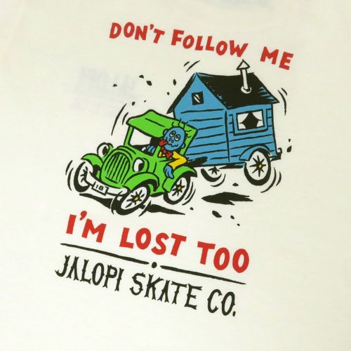 ANTIHERO T-SHIRT アンチヒーロー Tシャツ JALOPI RETURNS CREAM スケートボード スケボー 3