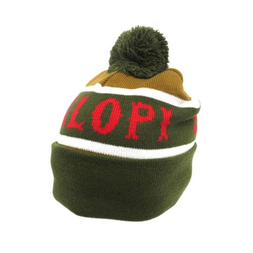 ANTIHERO KNITCAP アンチヒーロー ニットキャップ ZAMBONY POM BEANIE OLIVE/GOLD スケートボード スケボー 2