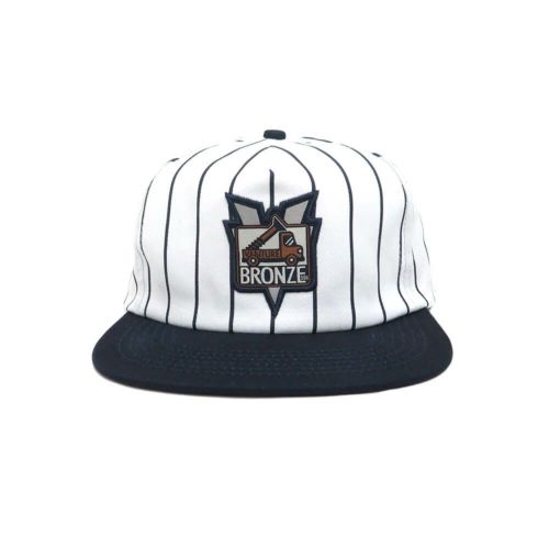 VENTURE CAP ベンチャー キャップ BRONZE 56K x VENTURE PICK UP 5P SNAPBACK WHITE/NAVY スケートボード スケボー 1