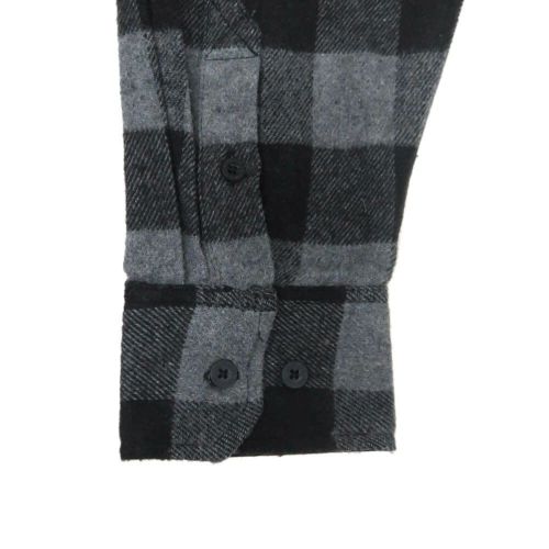  INDEPENDENT LONG SLEEVE インディペンデント 長袖シャツ BELMONT FLANNEL SHIRTS GREY スケートボード スケボー 3