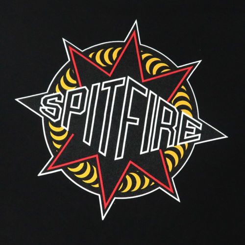 SPITFIRE HOOD スピットファイヤー パーカー SURE SHOT ZIP BLACK スケートボード スケボー 3