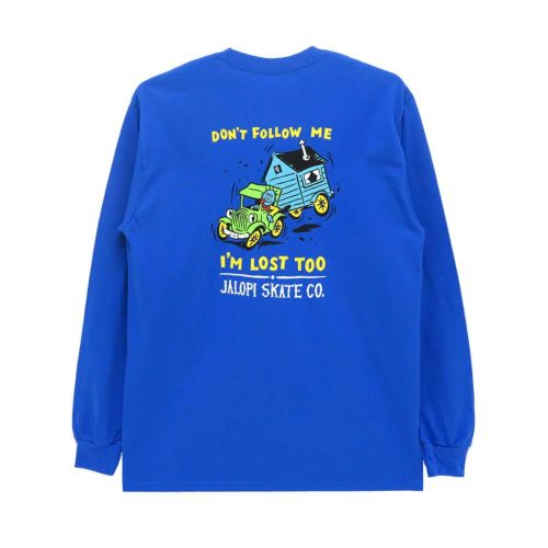 ANTIHERO LONG SLEEVE アンチヒーロー ロングスリーブTシャツ JALOPI RETURNS ROYAL スケートボード スケボー 