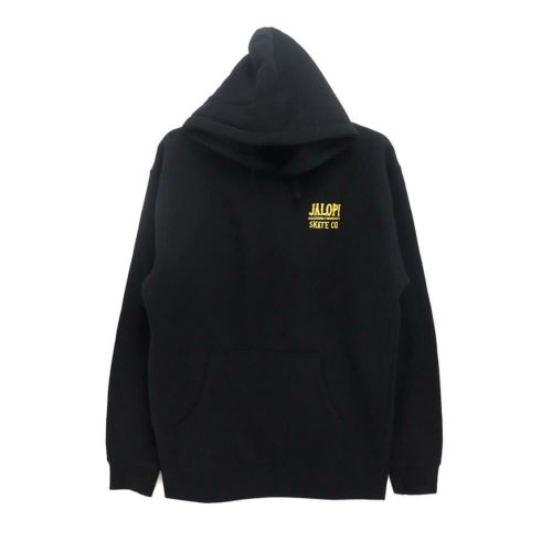 ANTIHERO HOOD アンチヒーロー パーカー JALOPI STOP POLLUTION BLACK スケートボード スケボー 1