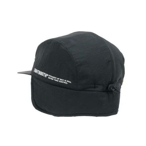 TIGHTBOOTH（TBPR）CAP タイトブース キャップ EAR FLAP CAMP BLACK スケートボード スケボー 9