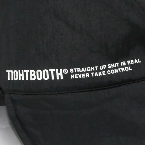 TIGHTBOOTH（TBPR）CAP タイトブース キャップ EAR FLAP CAMP BLACK スケートボード スケボー 10