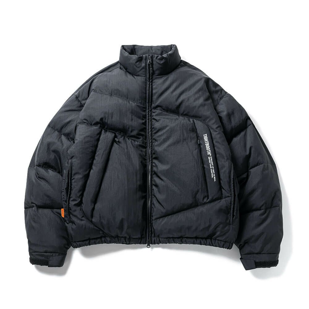 TIGHTBOOTH（TBPR）JACKET タイトブース ジャケット PA DOWN BLACK スケートボード スケボー