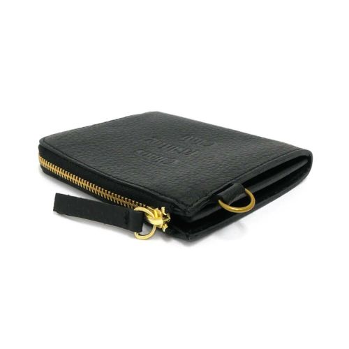 CHAOS FISHING CLUB WALLET カオスフィッシングクラブ サイフ LOGO LEATHER WALLET BLACK スケートボード スケボー 3