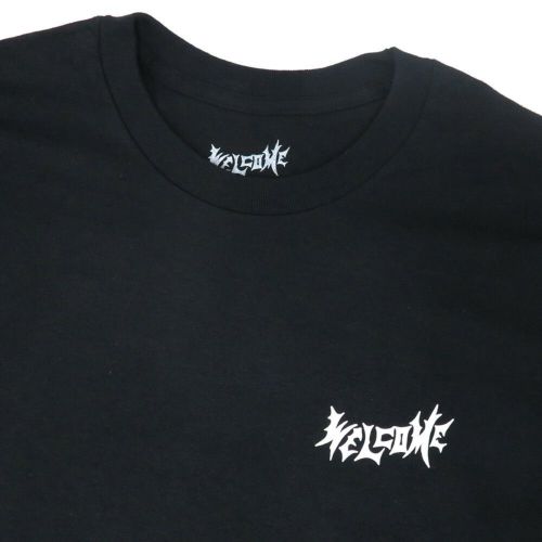 WELCOME LONG SLEEVE ウェルカム ロングスリーブTシャツ SAINT BLACK スケートボード スケボー 2