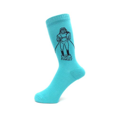 WHIMSY SOCKS ウィムジー ソックス 靴下 TAKE ME SKI TEAL スケートボード スケボー 1