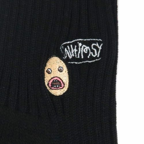 WHIMSY SOCKS ウィムジー ソックス 靴下 EMJAY BLACK スケートボード スケボー 4