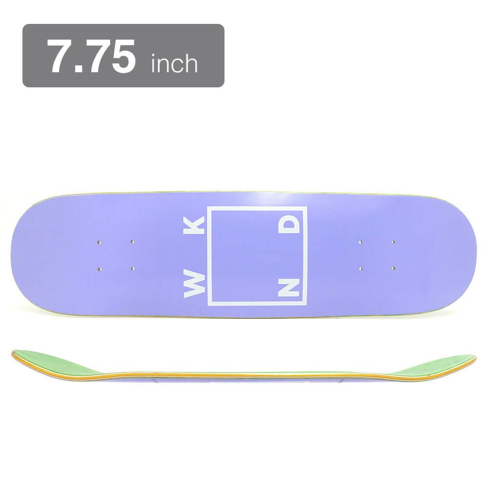 WKND DECK ウィークエンド デッキ TEAM LOGO WB LAVENDER 7.75 スケートボード スケボー