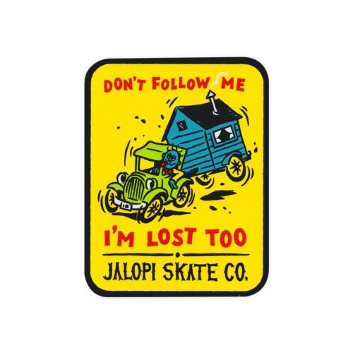 ANTIHERO STICKER アンチヒーロー ステッカー DON'T FOLLOW ME YELLOW スケートボード スケボー