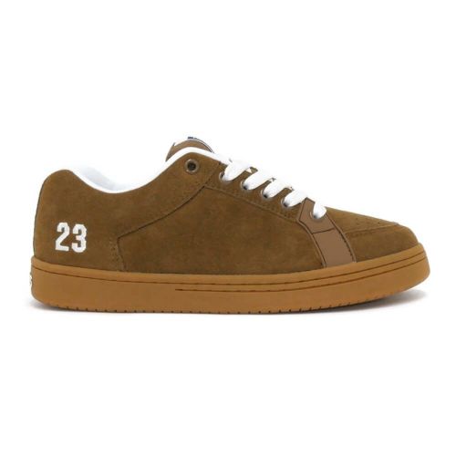 ETNIES SHOES エトニーズ シューズ スニーカー SAL23 BROWN/GUM スケートボード スケボー 3