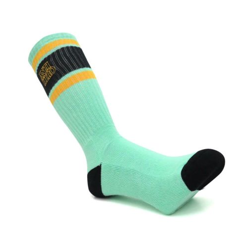 ANTIHERO SOCKS アンチヒーロー ソックス 靴下 BLACKHERO OUTLINE EMB GREEN/BLACK スケートボード スケボー 