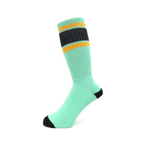 ANTIHERO SOCKS アンチヒーロー ソックス 靴下 BLACKHERO OUTLINE EMB GREEN/BLACK スケートボード スケボー 1