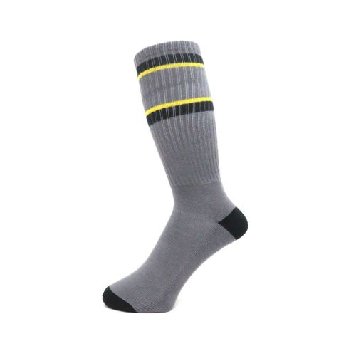 ANTIHERO SOCKS アンチヒーロー ソックス 靴下 BASIC PIGEON EMB CHARCOAL/BLACK スケートボード スケボー 1