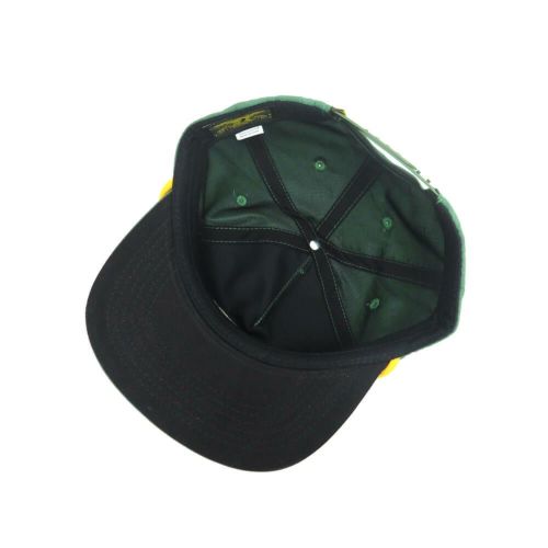 ANTIHERO CAP アンチヒーロー キャップ GRIMPLE SNAPBACK DARK GREEN/ORANGE スケートボード スケボー 3