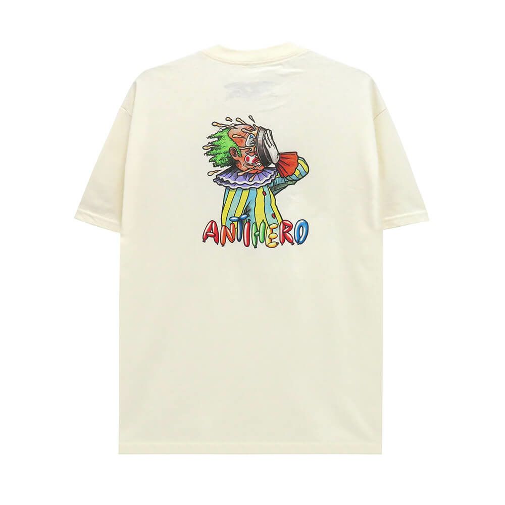 ANTIHERO T-SHIRT アンチヒーロー Tシャツ BOZOS PREMIUM CREAM スケートボード スケボー 