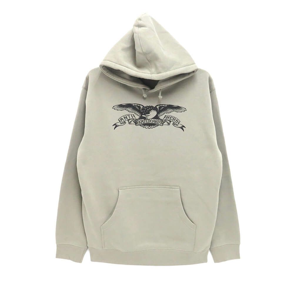 ANTIHERO HOOD アンチヒーロー パーカー BASIC EAGLE CEMENT スケートボード スケボー 