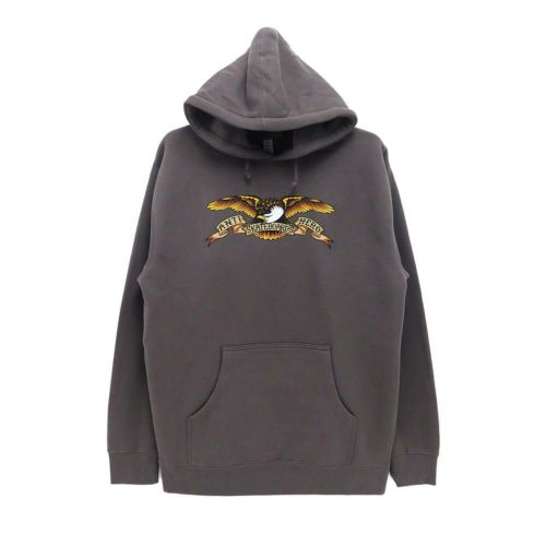 ANTIHERO HOOD アンチヒーロー パーカー EAGLE CHARCOAL スケートボード スケボー 