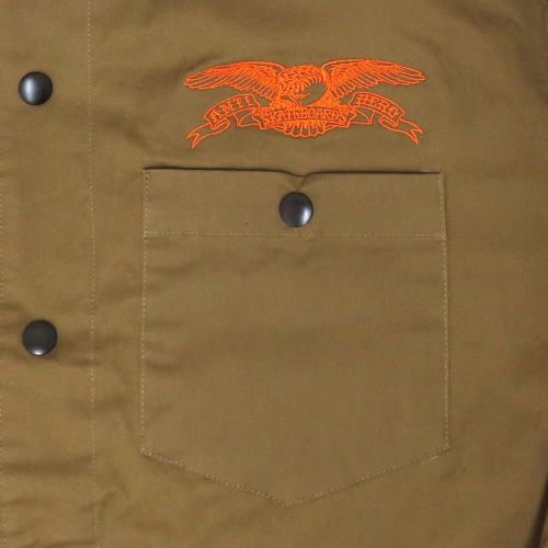 ANTIHERO JACKET アンチヒーロー ジャケット HECHO POR SKATE BROWN スケートボード スケボー 2