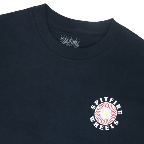 SPITFIRE T-SHIRT スピットファイヤー Tシャツ OG CLASSIC FILL NAVY/RED/WHITE スケートボード スケボー 2