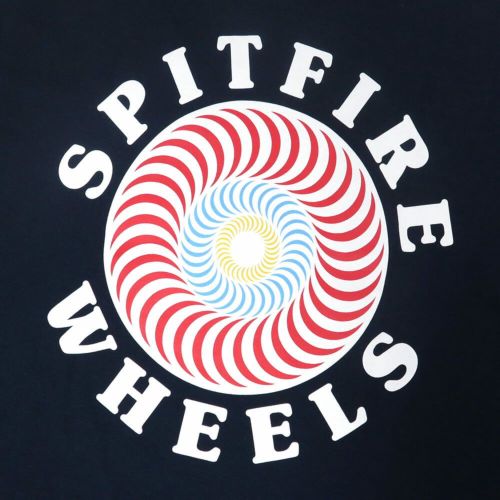 SPITFIRE T-SHIRT スピットファイヤー Tシャツ OG CLASSIC FILL NAVY/RED/WHITE スケートボード スケボー 3