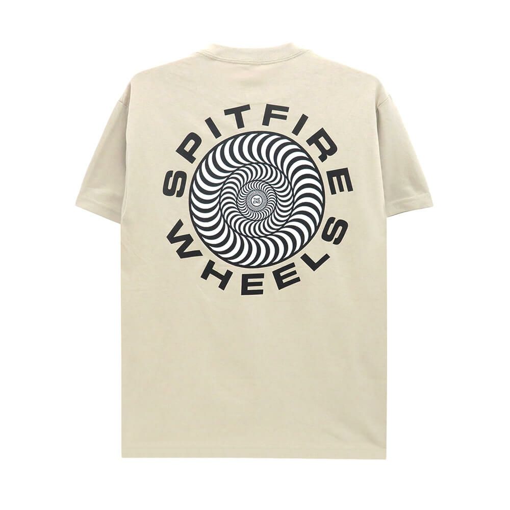 SPITFIRE T-SHIRT スピットファイヤー Tシャツ CLASSIC 87 SWIRL FILL SAND スケートボード スケボー 