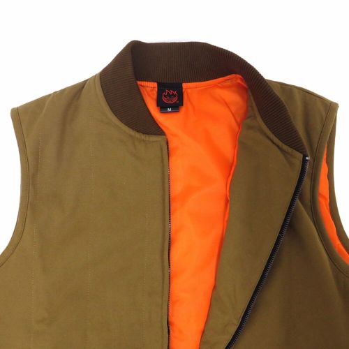 SPITFIRE JACKET スピットファイヤー ジャケット BIGHEAD VEST TAN スケートボード スケボー 3