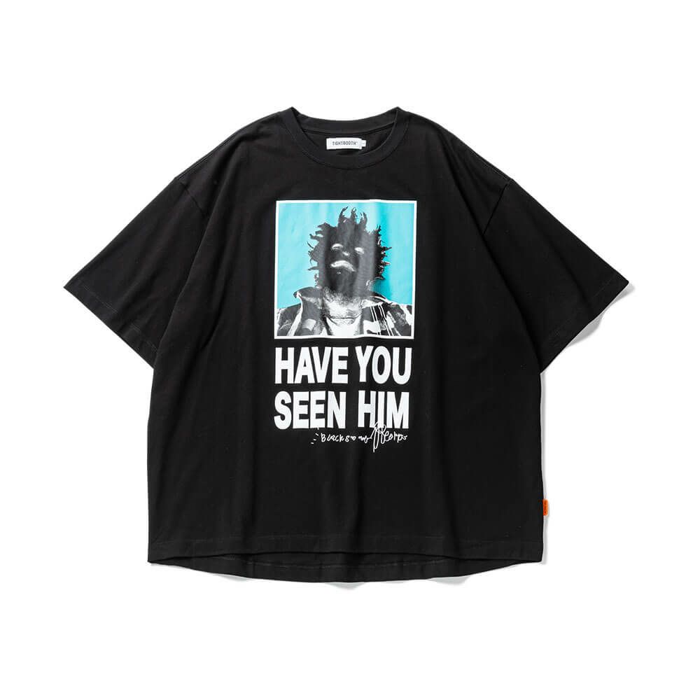 TIGHTBOOTH（TBPR）T-SHIRT タイトブース Tシャツ TIGHTBOOTH x KILLER BONG HAVE YOU SEEN HIM T-SHIRT BLACK スケートボード スケボー