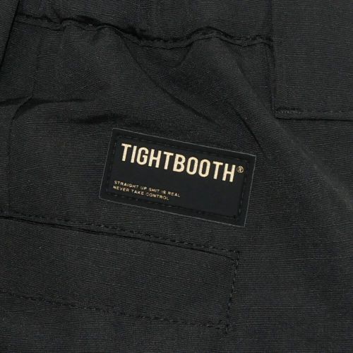 TIGHTBOOTH（TBPR） PANTS タイトブース パンツ ジーンズ TIGHTBOOTH x KILLER BONG KB TACTICAL BALLOON PANTS BLACK スケートボード スケボー 9