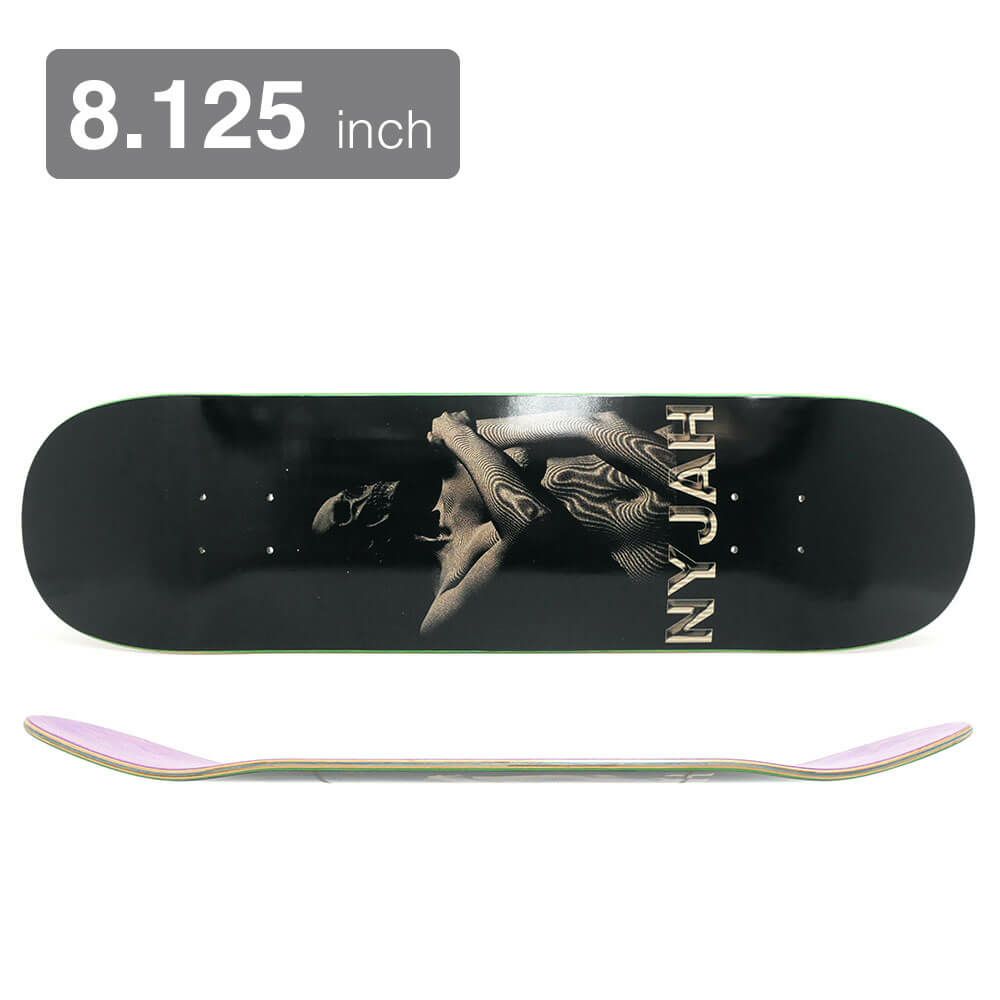 DISORDER DECK ディスオーダー デッキ NYJAH HUSTON LADY OF THE DARK 8.125 スケートボード スケボー