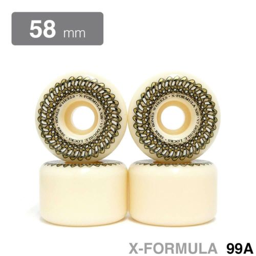 BONES WHEEL ボーンズ ウィール X-FORMULA V7（DOUBLE LOCKS）99A 58mm スケートボード スケボー