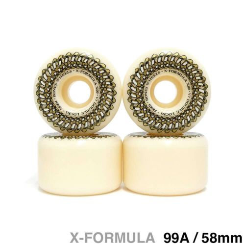 BONES WHEEL ボーンズ ウィール X-FORMULA V7（DOUBLE LOCKS）99A 58mm スケートボード スケボー