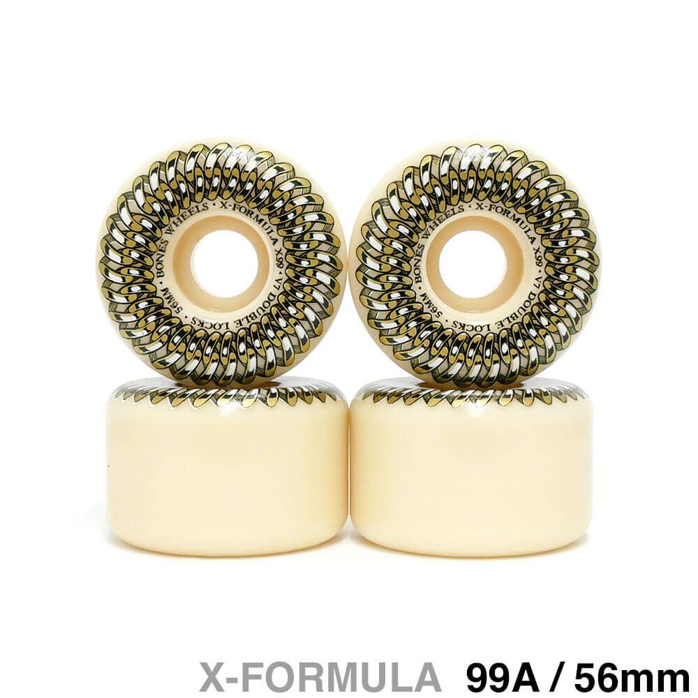BONES WHEEL ボーンズ ウィール X-FORMULA V7（DOUBLE LOCKS）99A 56mm スケートボード スケボー