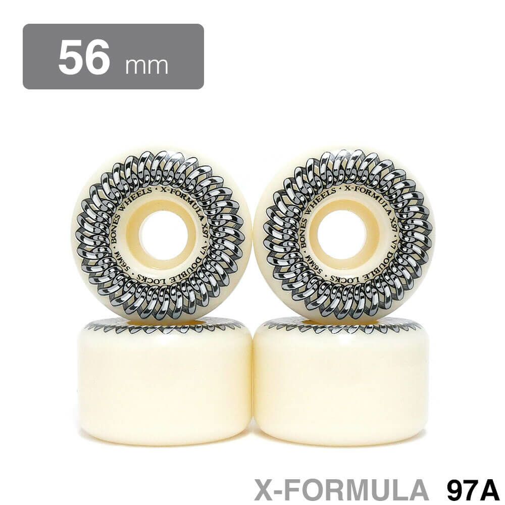 BONES WHEEL ボーンズ ウィール X-FORMULA V7（DOUBLE LOCKS）97A 56mm スケートボード スケボー