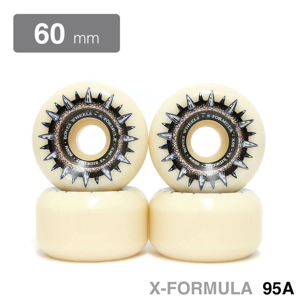 BONES WHEEL ボーンズ ウィール X-FORMULA V5（SIDECUT）95A STREET CLEATS 60mm スケートボード スケボー