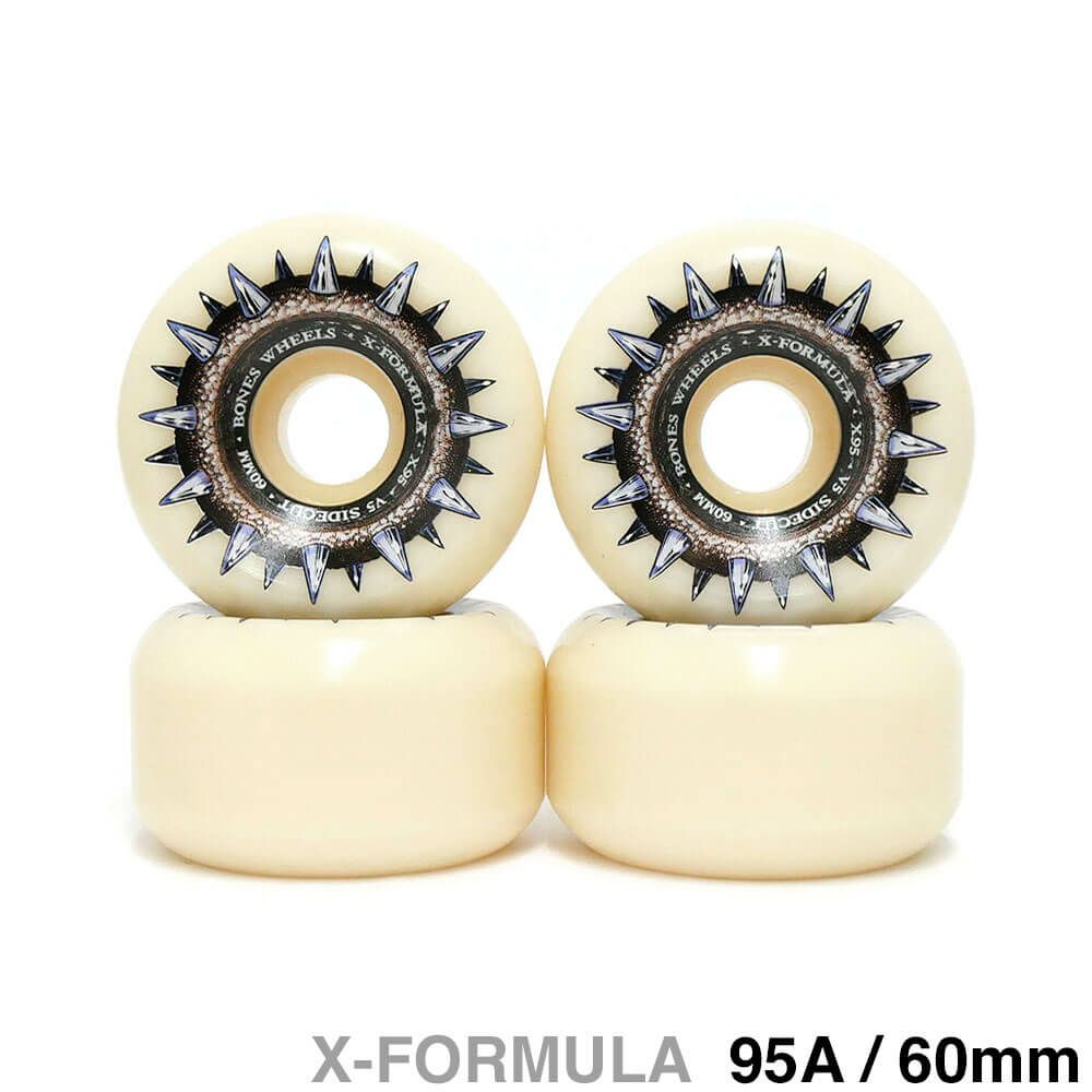 BONES WHEEL ボーンズ ウィール X-FORMULA V5（SIDECUT）95A STREET CLEATS 60mm スケートボード スケボー
