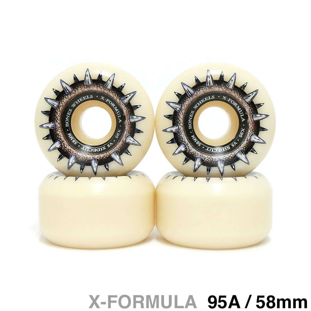 BONES WHEEL ボーンズ ウィール X-FORMULA V5（SIDECUT）95A STREET CLEATS 58mm スケートボード スケボー