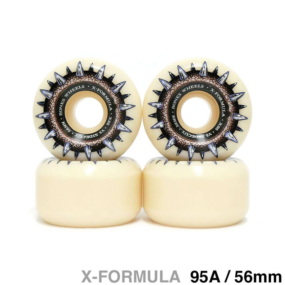 BONES WHEEL ボーンズ ウィール X-FORMULA V5（SIDECUT）95A STREET CLEATS 56mm スケートボード スケボー