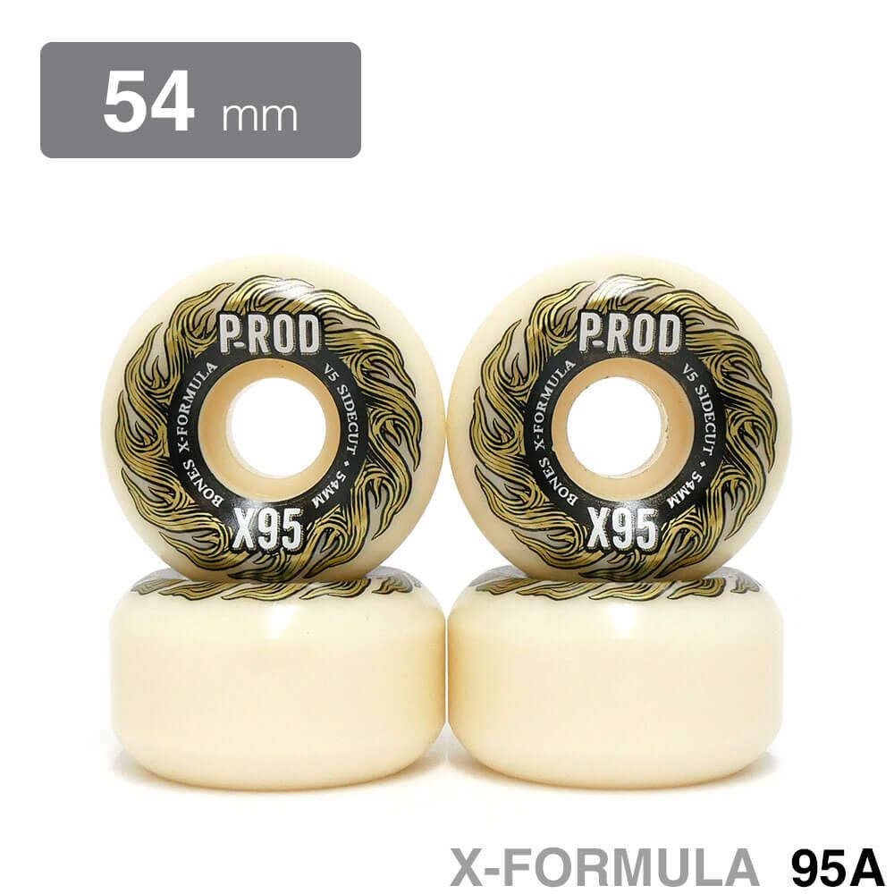 BONES WHEEL ボーンズ ウィール X-FORMULA V5（SIDECUT）95A PAUL RODRIGUEZ（P-ROD） 54mm スケートボード スケボー