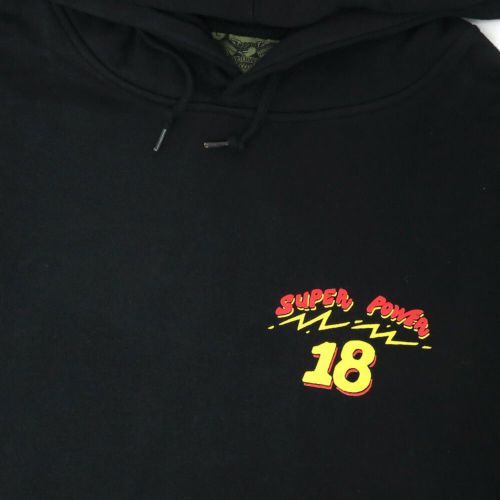 ANTIHERO HOOD アンチヒーロー パーカー SUPERPOWER 18 BLACK スケートボード スケボー １